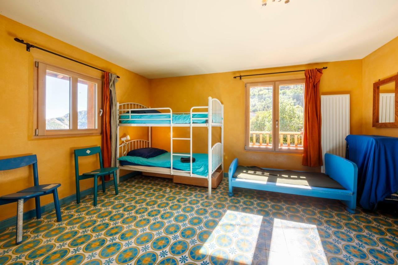 Eco-Hotel Et Yourtes Du Mercantour غيوم المظهر الخارجي الصورة